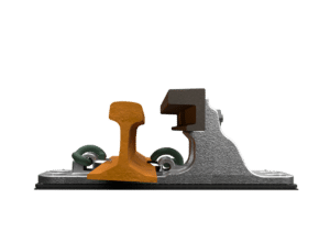 Check Rail Chair Assembly - Mosdorfer Rail